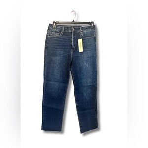 JustUSA Mid-Rise Dark Blue Denim Jeans